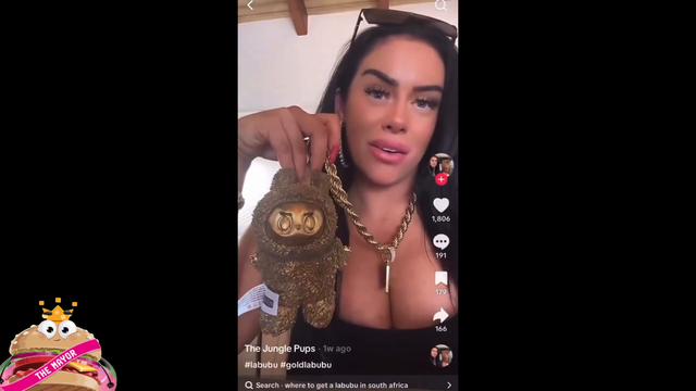 24 karat gold labubu
