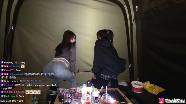 Cook hates glamping with Froggy and Dooya