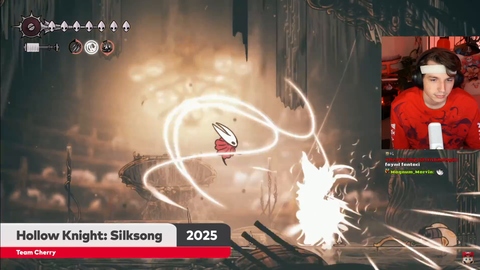 Streamer shares his problem with Hollow Knight: Silksong's release window