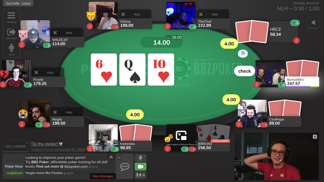 Hot mic during poker night