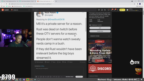 NMP putting rust 'elitists' in their place after taking tweet out of context.