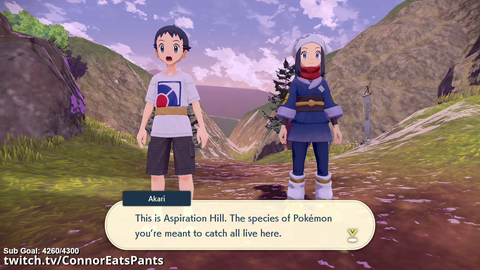 Connor enjoys pokemons stunning graphics