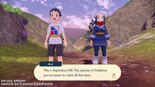 Connor enjoys pokemons stunning graphics