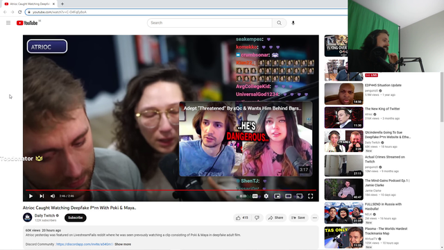 Forsen's take on the deepfake situation
