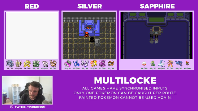 Rudeism finishing 3 games of Pokemon using the same controls after 2 years commiting to an april fools joke!