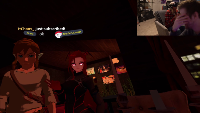 Pappapoppin goes on a VR date