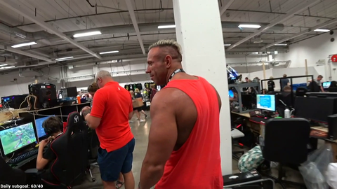 Trainwreckstv spotted at dreamhack summer in Sweden Pog