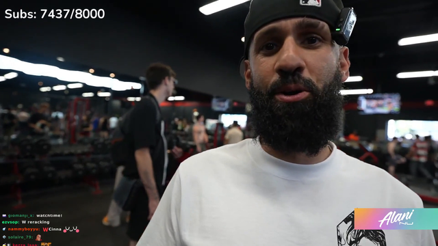 Weird guy at the gym