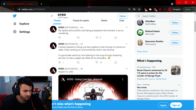 Fed Forgets To Mute At The End Of His Stream