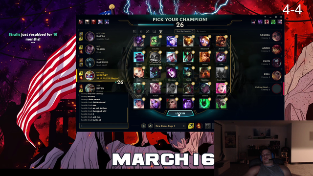T1's client is forcing him into losers queue
