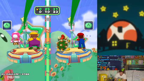 Coney viewer uses 9 million channel points to repeatedly blast Lou Bega's Mambo No. 5 during a 60hr Mario Party marathon