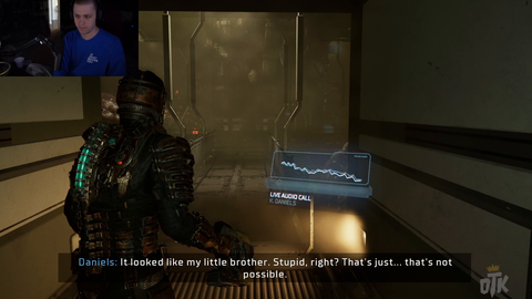 Soda finds out he's live on the dead space steam page