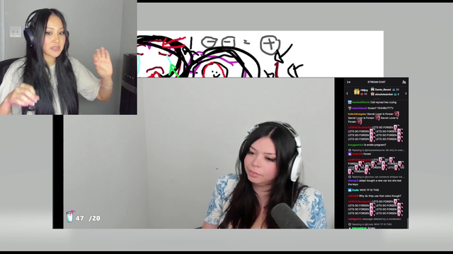 Fran talks about xQc's "Sexual" Night Terrors