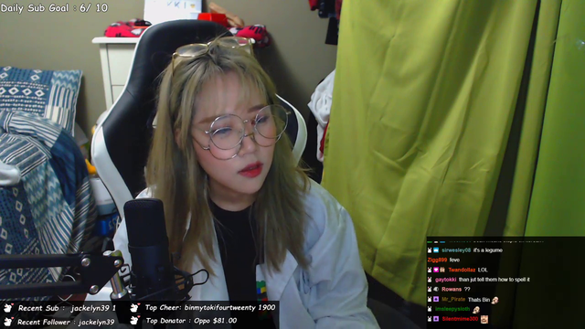 Korean streamer thinks about how will people greet her