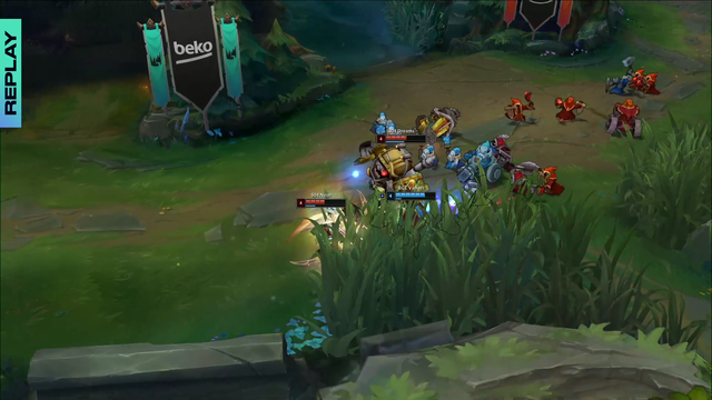 Amazing camera angle from the EU LoL league