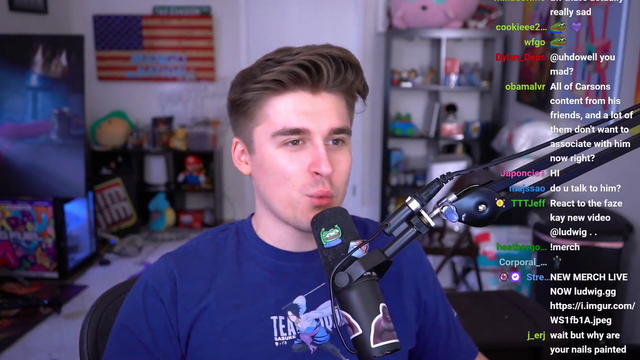 Ludwig on LSF's weird perspective of Carson's friends