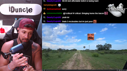 Cringe Streamer Iduncle vents his frustration with chat, saying he deserves more support from his community.
