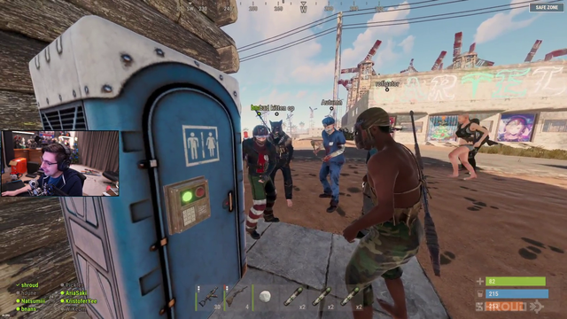 Rrrobert the restaurant owner on storing meat in a toilet (OTV Rust)
