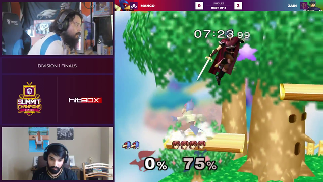 Zain secures the 4 stock on Mang0 to to win Summit Champions League Week 2