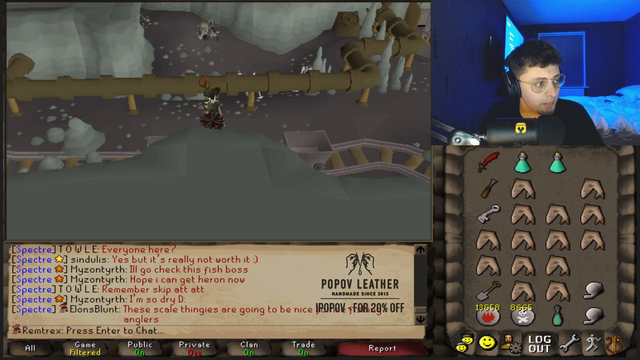 Runescape streamer passes out while streaming