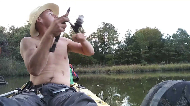 Kkona Elite catches the smallest fish in the swamp