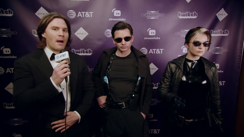 Neo and Trinity at Streamer Awards