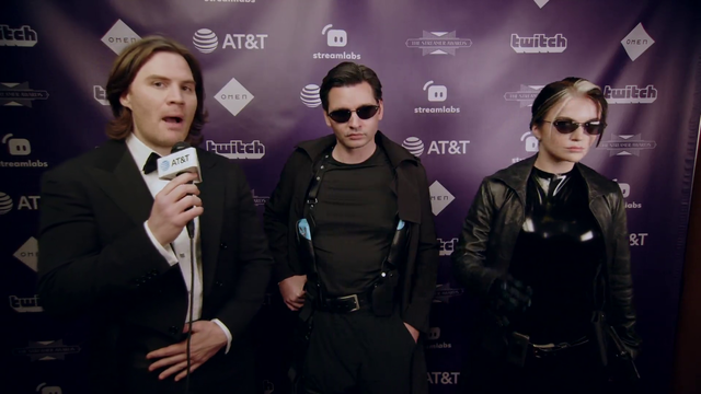 Neo and Trinity at Streamer Awards