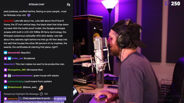 Harry Mack reads a Doc Copypasta forsenCD
