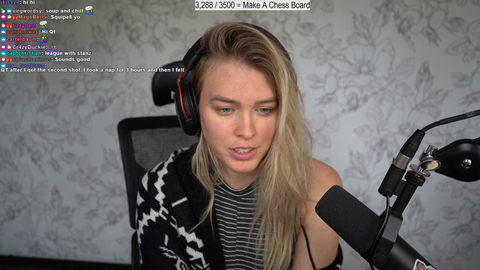 qtcinderella on mizkif not preparing jokes for the roast