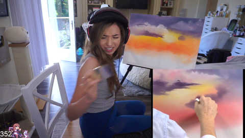 Bob Ross gets a little too excited gachiHYPER