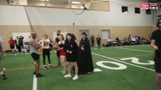 A fight erupts at Game Day