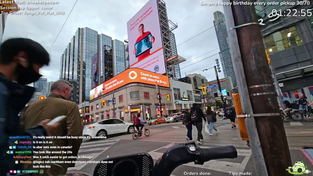 Smartest Uber Eats driver