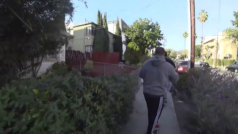 GGX attacks rival gang member