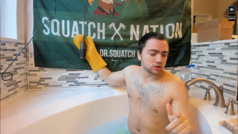 Miz drops mic into bathtub.