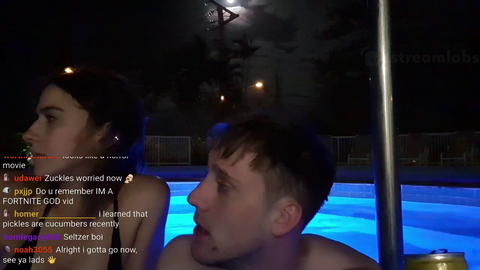 Zuckles gets pissed on from the balcony