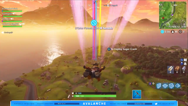 Courage suprises kids on fortnite, mom gets on mic to have a talk