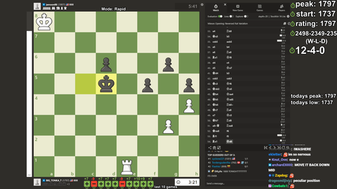 Saiyler's father reaches 1800 elo in chess