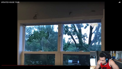how t1 smashed the window
