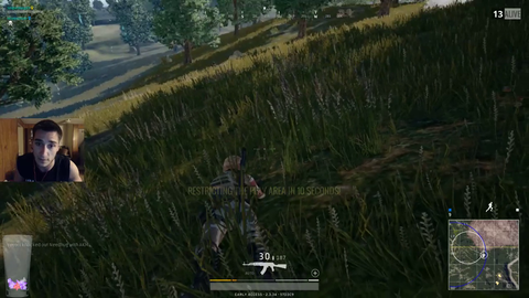 PUBG streamer hides in plain sight