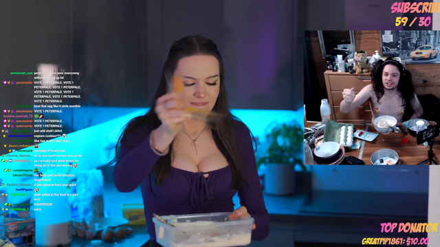 breaking egg with one hand?