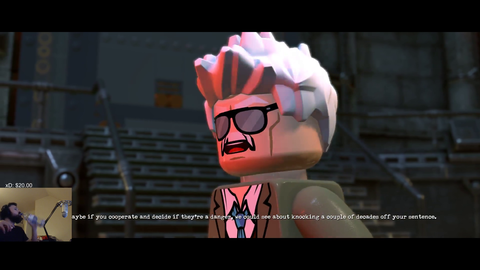 Forsen creates a familiar character in Lego: DC Super Villains (Non clip-chimp version)