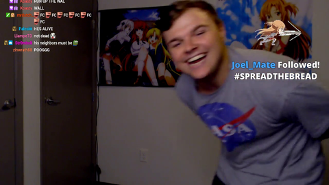 Streamer does a wall flip on 3rd attempt