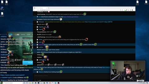 What Destiny sees every time he watches Forsen's stream