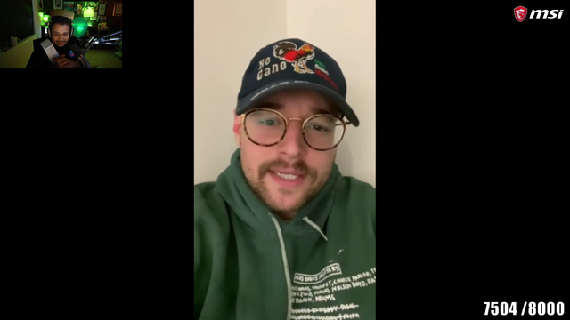 Nick gets emotional watching a birthday video made for him