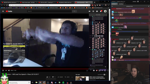 Pokelawls weebifies Trainwrecks' incel dance