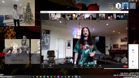 Scuffed sponsored stream laughs at Steve Aoki when he was actually being serious...