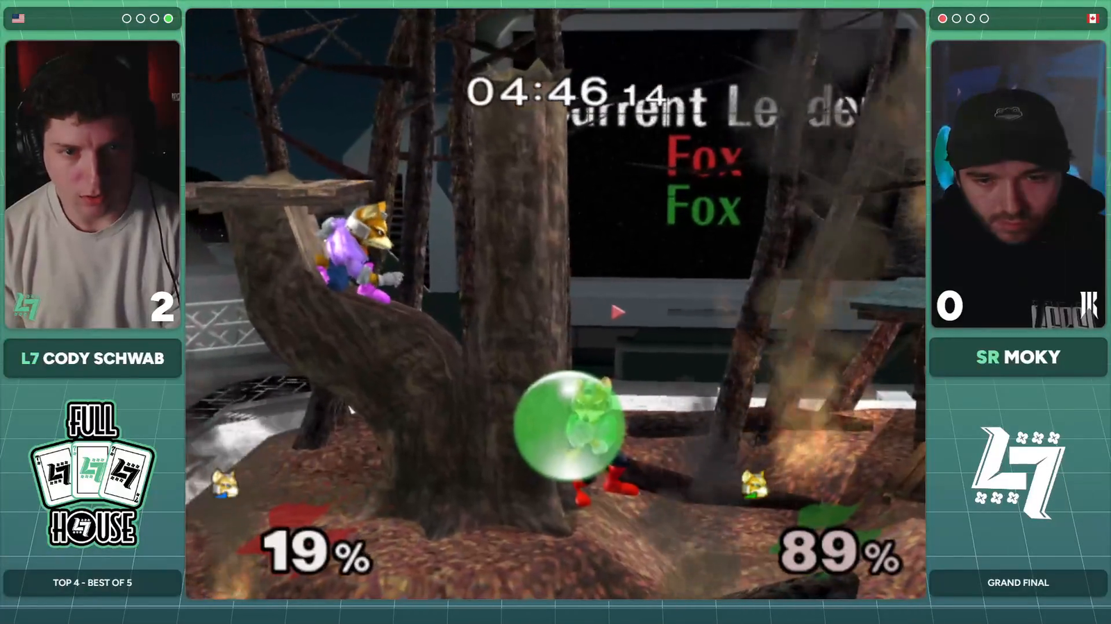 Melee tournament ends with dying to a glitch spot