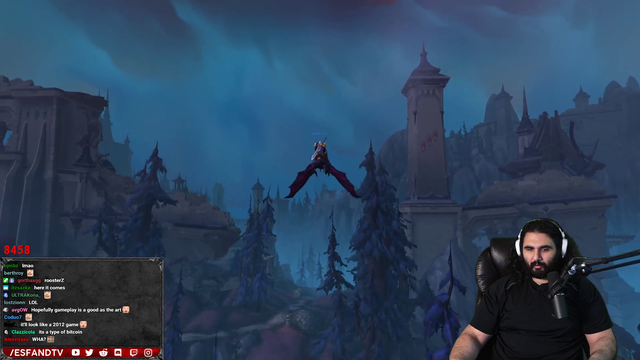 Esfand Shocked by a new Shadowlands feature