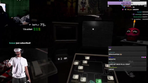 Streamer ChaoticAllure Scares yourragegaming while in VR