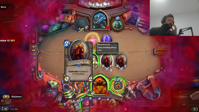 Forsen take on new Hearthstone mechanics
